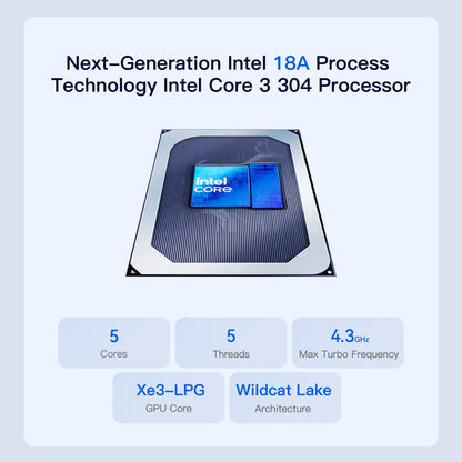 Beelink ME Pro 2-Bay  AI NAS Mini PC  Intel® Wildcat Lake 304 - Image 12