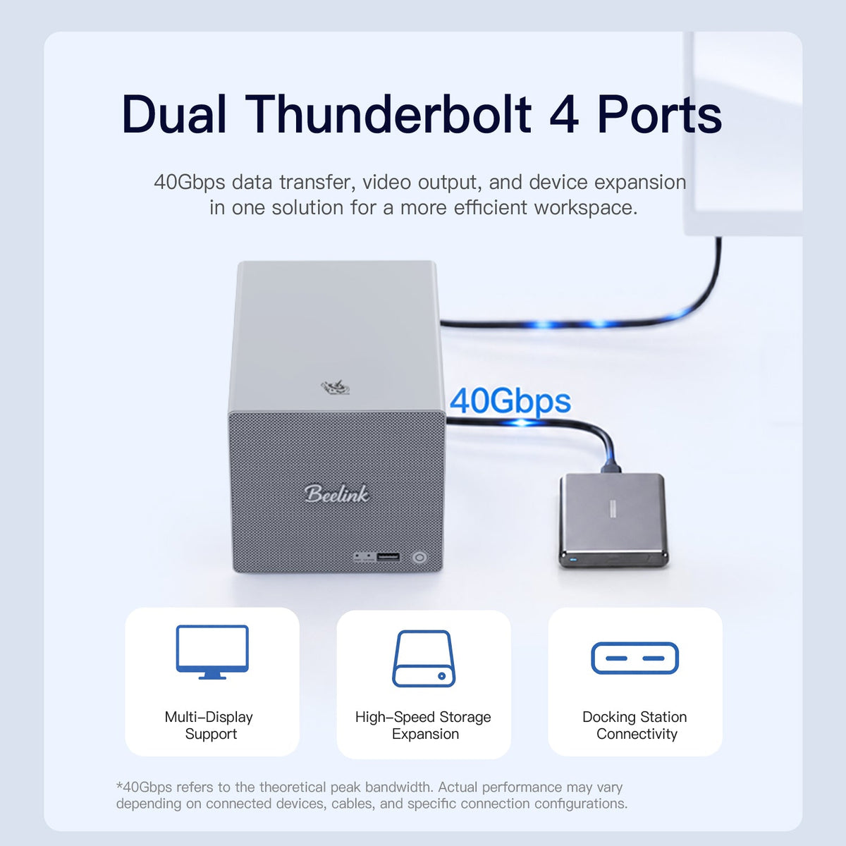 Beelink ME Pro 2-Bay  AI NAS Mini PC  Intel® Wildcat Lake 304 - Image 20