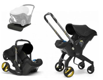 Doona Car Seat & Stroller-Nitro Black Inc FREE Vehicle Seat Protector