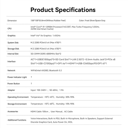Beelink GTi12 Ultra Intel® Core™ i9-12900HK - Image 25