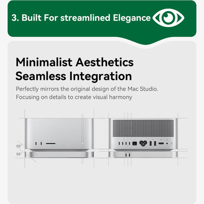 Beelink EX Mate Studio 80Gbps SSD Enclosure for Mac Studio - Image 12