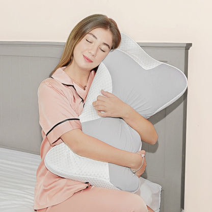 Almohada Ergonómica SaleForge™ con Funda Lavable | Máximo Confort
