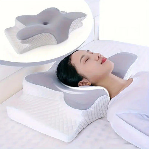 Almohada Ergonómica SaleForge™ con Funda Lavable | Máximo Confort