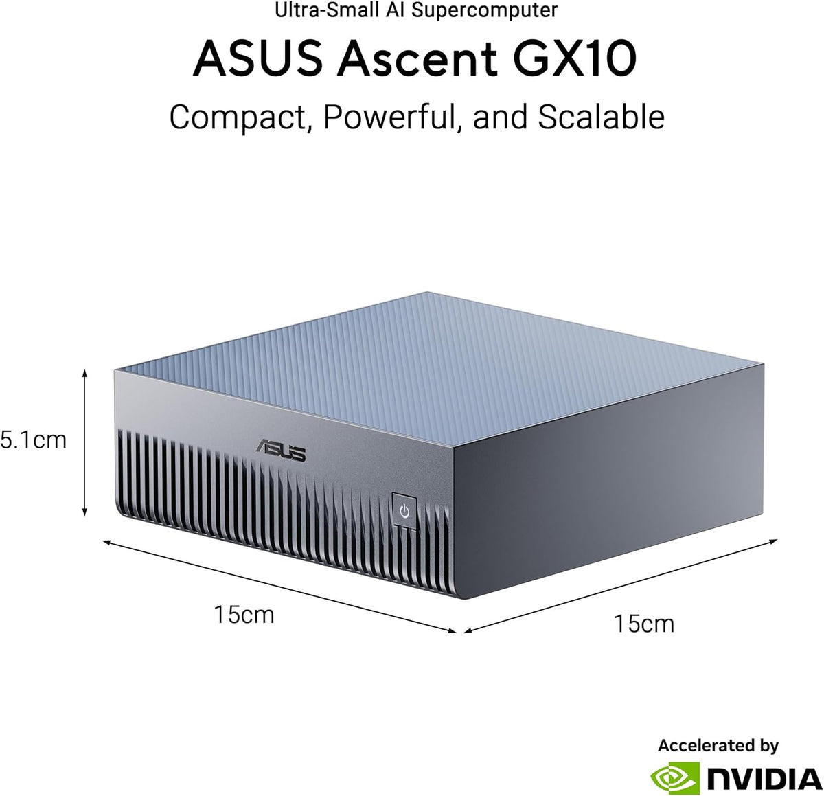 ASUS Ascent GX10 AI Supercomputer (NVIDIA GB10 Superchip) - Image 2