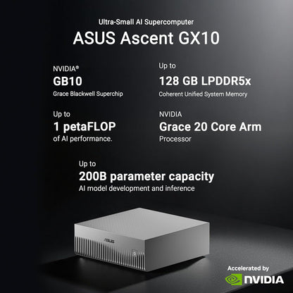 ASUS Ascent GX10 AI Supercomputer (NVIDIA GB10 Superchip) - Image 4
