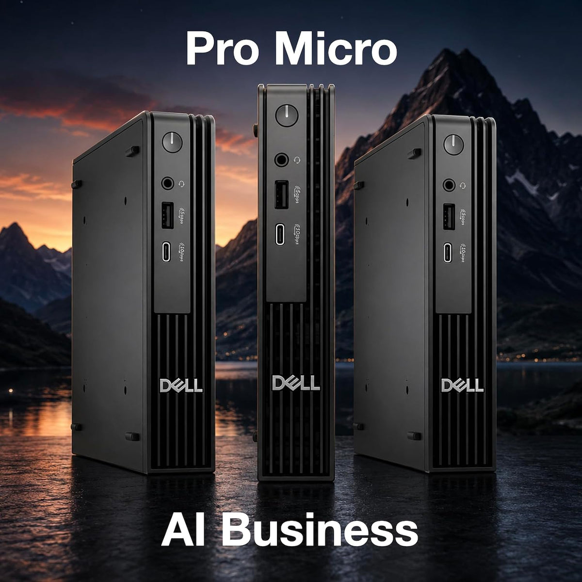 Dell Pro Micro AI Business Mini Desktop (AMD Ryzen 5 8500GE) - Image 4