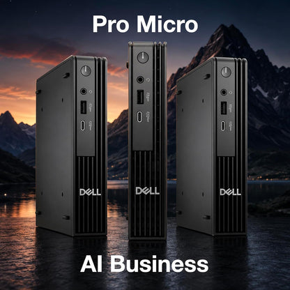 Dell Pro Micro AI Business Mini Desktop (AMD Ryzen 5 8500GE) - Image 4